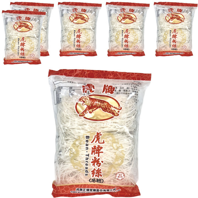 TIGER FOOD 虎牌 粉絲冬粉, 110g, 6包