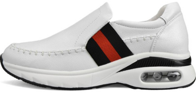 유세븐 효도화 여성용 가죽 컴포트 에어쿠션 로퍼 DM3003