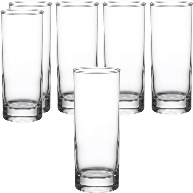 Ocean Glass 紐約冰咖啡杯 320ml 6個, 透明, 1組
