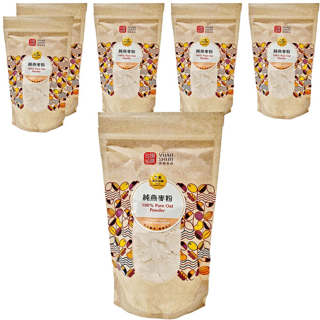 源順食品 純燕麥粉, 450g, 1入, 6包