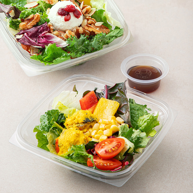 프레쉬팜 리코타 발사믹 샐러드 160g + 단호박 콘 샐러드 160g, 320g, 1세트