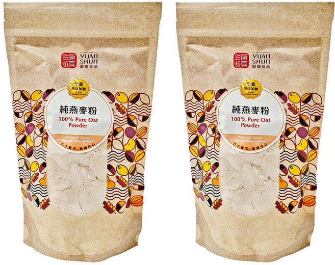 源順食品 純燕麥粉, 450g, 1入, 2包
