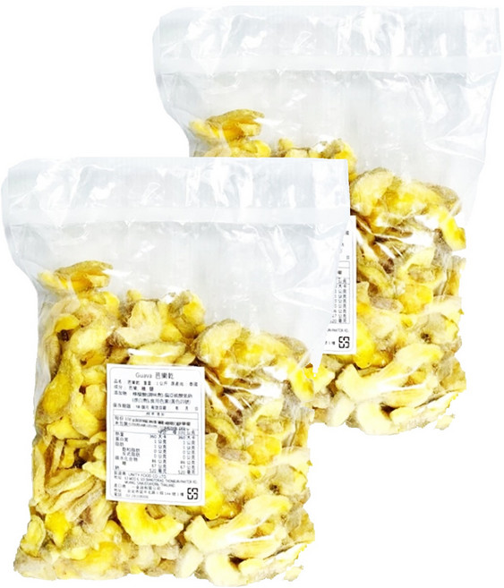 GOLDEN LAGOON 一金湖 芭樂干, 1000g, 2袋