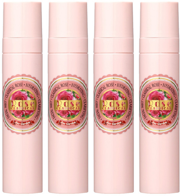 Aus Garden 澳維花園 玫瑰純露花水, 100ml, 4瓶