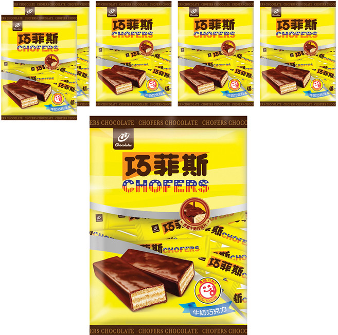 77 CHOFERS 巧菲斯 夾心酥 牛奶口味, 150g, 6袋