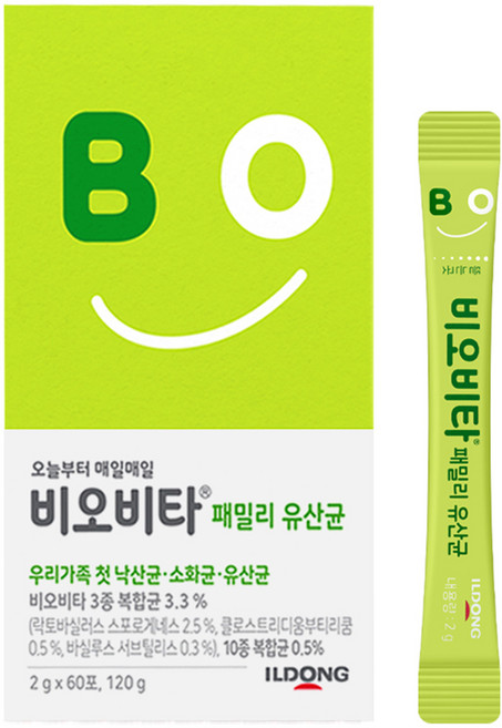 비오비타 패밀리 유산균, 120g, 1개