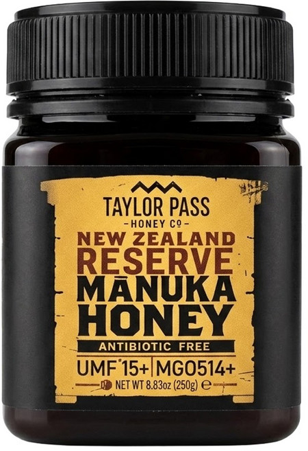 TAYLOR PASS 紐西蘭活性麥蘆卡蜂蜜 UMF15+, 250g, 1罐