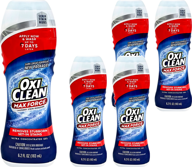 OXI CLEAN 濃縮衣物去漬凝膠, 183ml, 1入, 5個