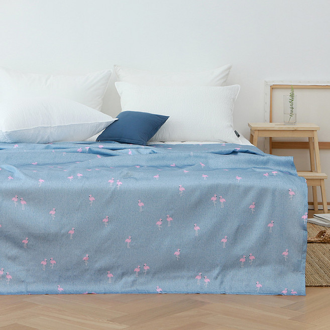 타카타카 애니멀 인견 여름 홑이불, 미스밍고(블루)