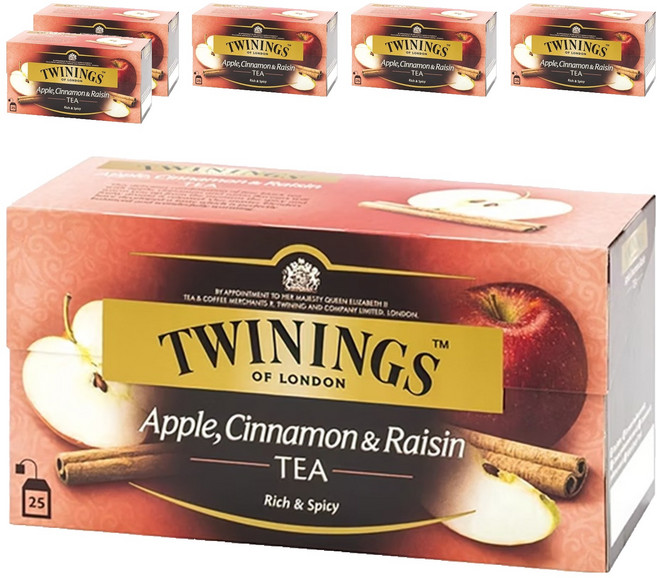 TWININGS 唐寧茶 異國香蘋茶, 2g, 25包, 6盒
