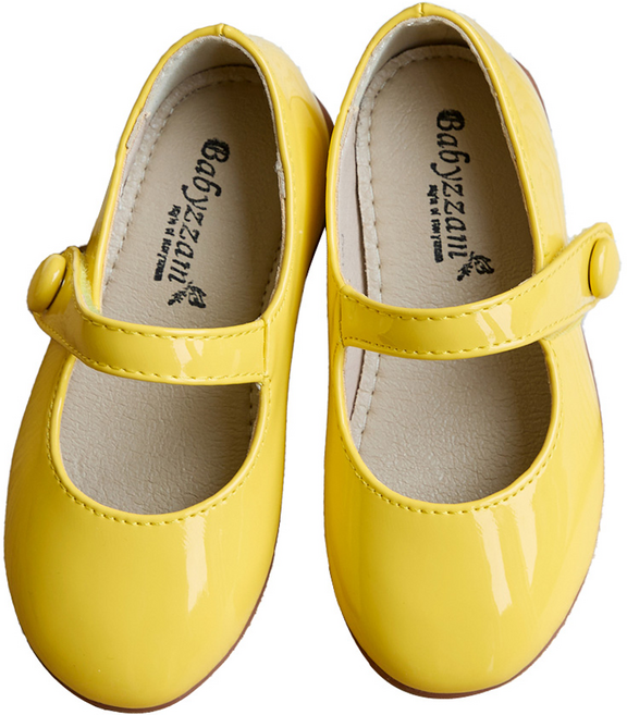 베이비잼 발소리 여아용 조이 메리제인 플랫슈즈