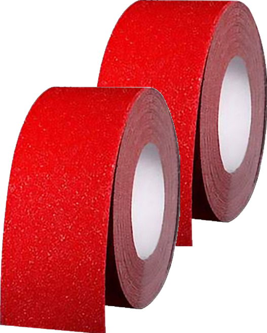 나를그리다 미끄럼방지 논슬립 테이프 빨강 15m, 2개