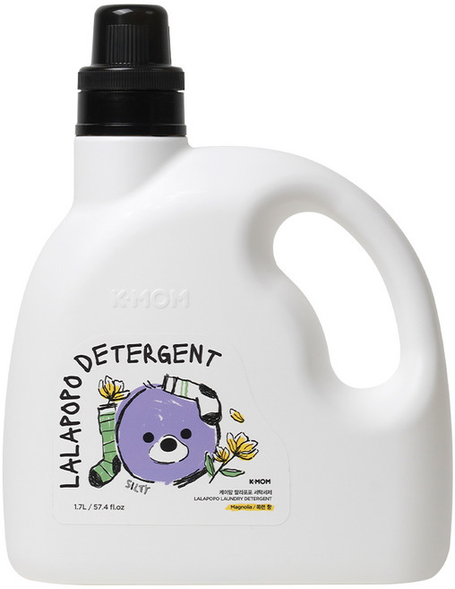 케이맘 랄라포포 목련향 유아 세제, 1.7L, 1개