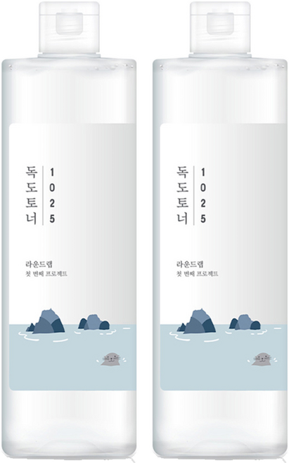 라운드랩 독도 토너, 500ml, 2개