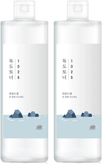 라운드랩 독도 토너, 500ml, 2개 - 쿠팡