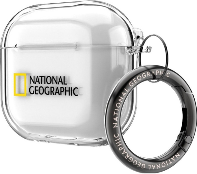 NATIONAL GEOGRAPHIC 國家地理 Clear Case 耳機保護殼, NGM-A4C, 透明色, 1個