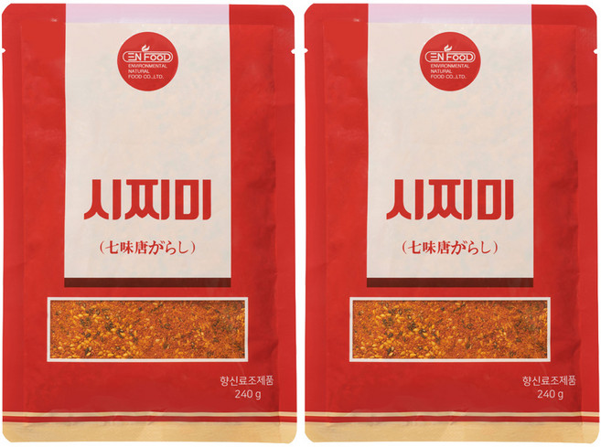 이엔푸드 시찌미, 240g, 2개