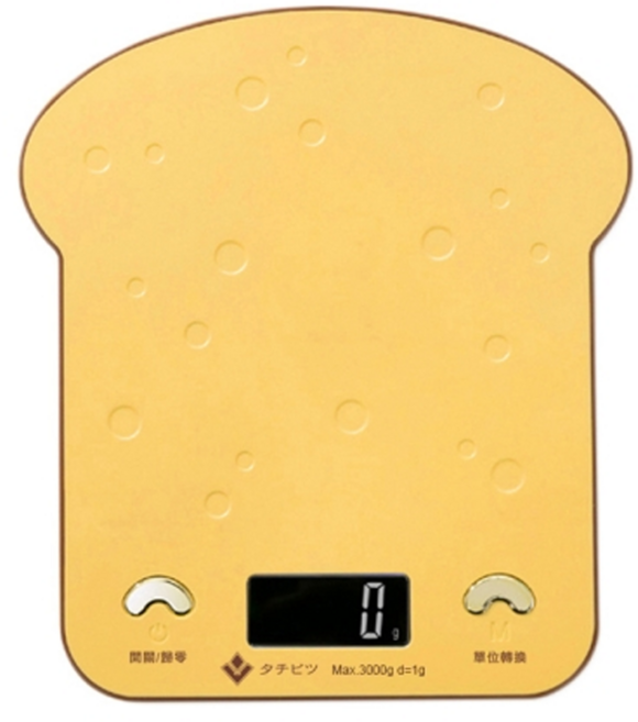 立菱尹 小吐司抗菌料理秤, 3kg, TM-600S