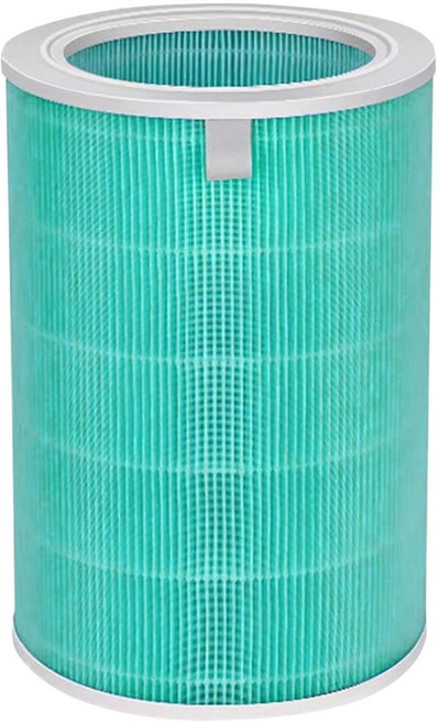 YEER 醫悅氛芳 適用小米2S3代pro 濾芯 濾網 綠色除甲醛加強版 RFID HEPA + 複合活性炭 + 高密度活性炭 HEPA13, 1個