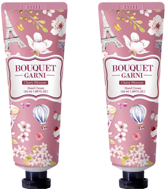BOUQUET GARNI 香氛護手霜 櫻花香 50ml, 2條