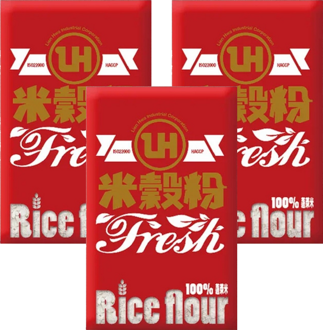 聯華製粉 蓬萊米穀粉, 1kg, 3包