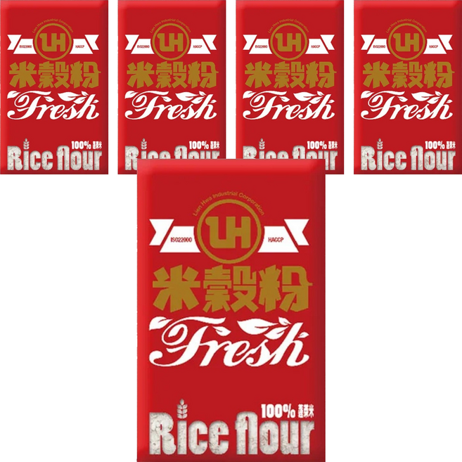 聯華製粉 蓬萊米穀粉, 1kg, 5包