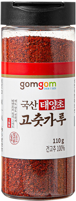 곰곰 국산 태양초 고춧가루, 110g, 1개