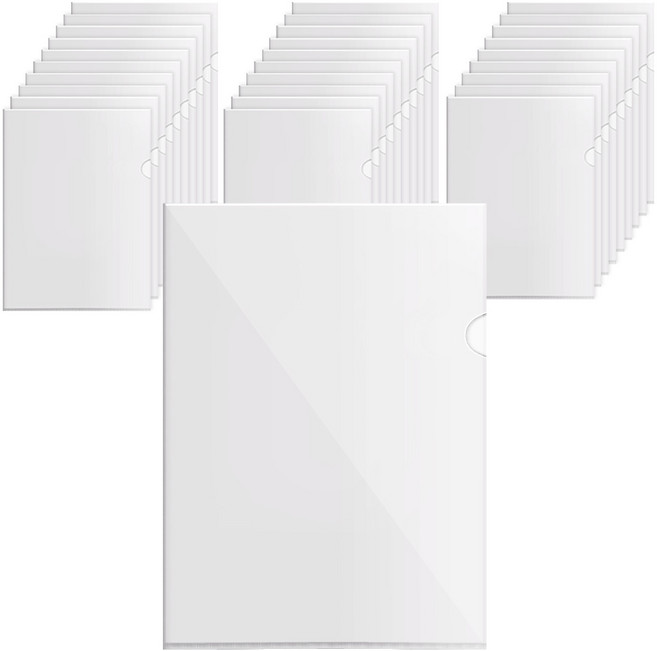 코멧 A4 L홀더, 투명, 30개