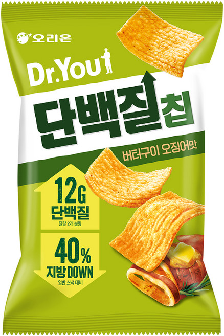 닥터유 단백질칩 버터구이 오징어맛, 60g, 1개
