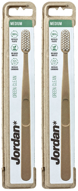 조르단 그린 클린 칫솔 랜덤발송, 1개입, 2개