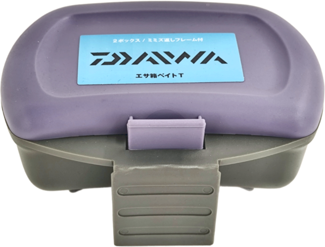 DAIWA 大和 蟲餌盒 BAiT, 紫色, 1個