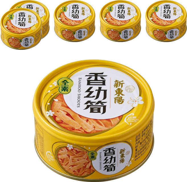 新東陽 香幼筍, 150g, 6罐