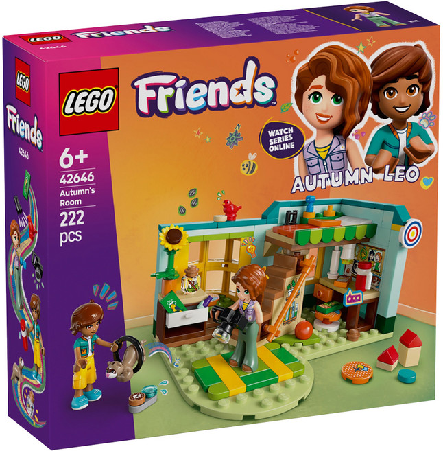 LEGO Friends 小秋的房間 42646, 1盒