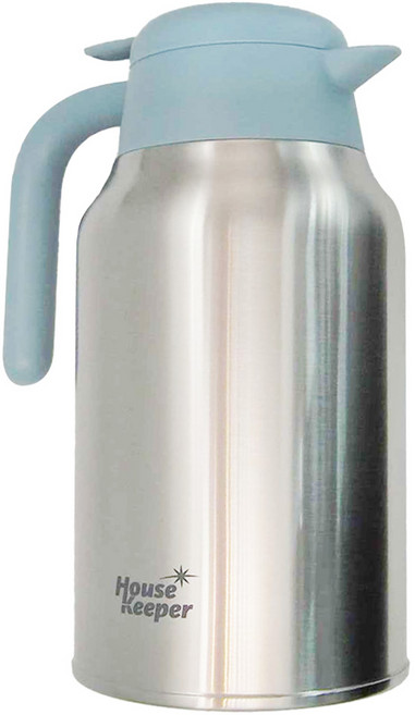 HouseKeeper 妙管家 316長效保溫壺, 不鏽鋼 銀色, 2L, 1個