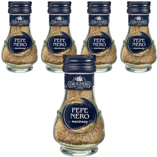 드로게리아앤알리멘타리 흑후추분, 5개, 40g