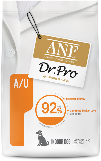 ANF 닥터프로 독 처방식 사료, 유리너리+결석, 1.2kg, 1개