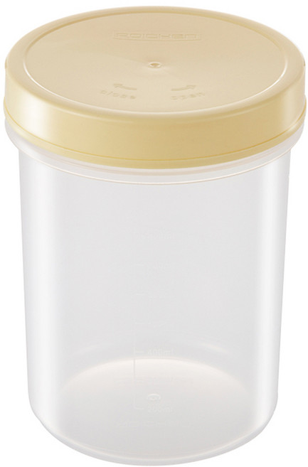 로이첸 요거트 메이커 전용 발효용기, 옐로우, 1개