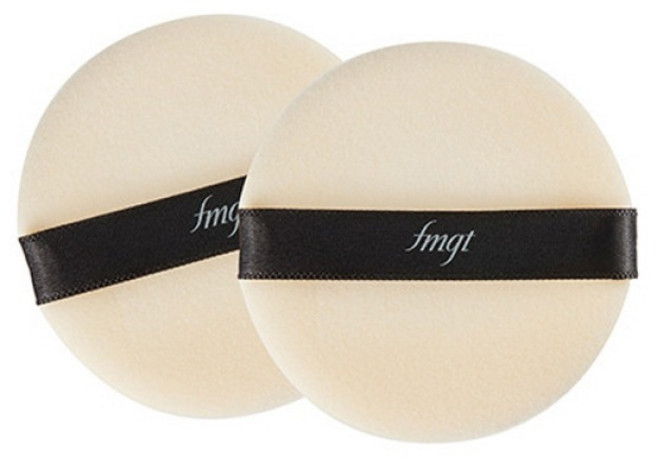 더페이스샵 더페이스샵 데일리 뷰티툴즈 뽀송 후로킹 퍼프 원형, 혼합색상, 2개