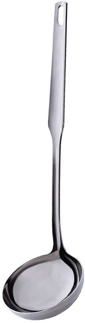 MiyAco 米雅可 經典 316不銹鋼大湯勺, 銀色, 1支