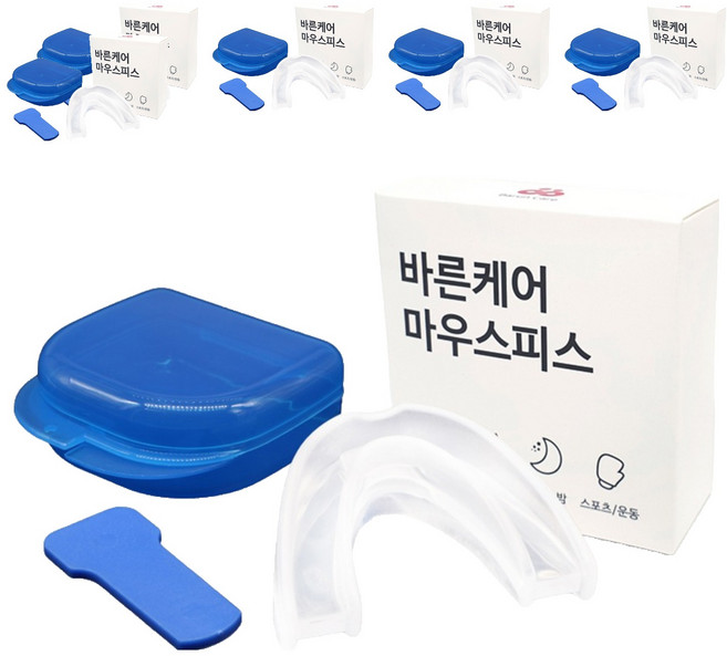 바른케어 마우스피스, 6개