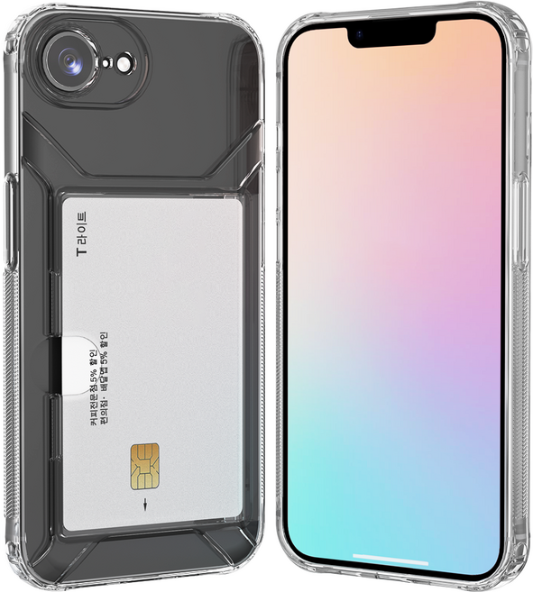 굿밸류 클린핏 카메라보호 2장 카드 휴대폰 케이스