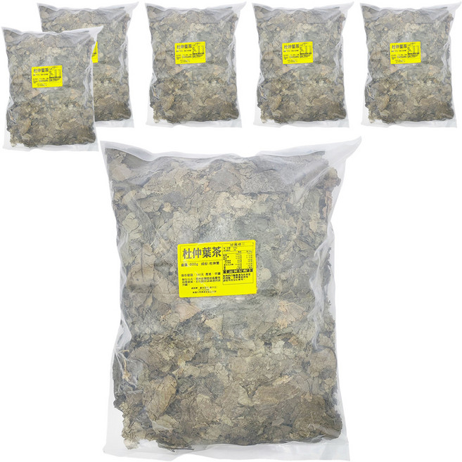 蔘大王 杜仲葉茶, 6包, 600g, 1入