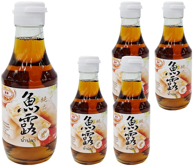 QUA-QUALITY 葵果 純品魚露, 200ml, 200g, 5瓶