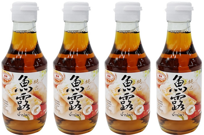 QUA-QUALITY 葵果 純品魚露, 200ml, 200g, 4瓶