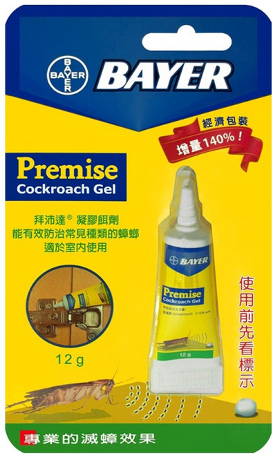 bayer 拜耳 蟑螂凝膠餌劑, 12g, 1支