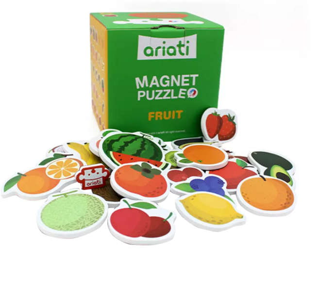 ariati 磁性拼圖組 - 水果, 1組, 23PCS