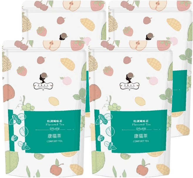 午茶夫人 康福茶, 1.8g, 10包, 4袋
