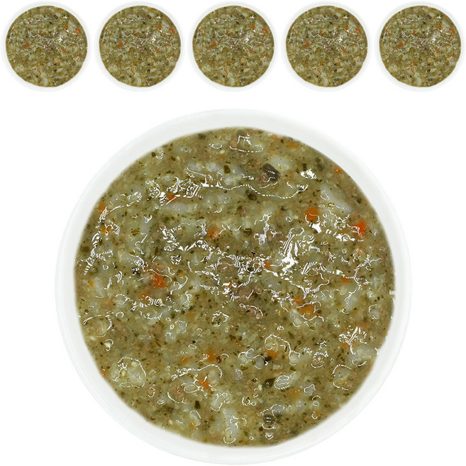 Jjangjuk 常溫副食品 9個月起 中期粥品2, 6個, 160g, 韓牛梨粥