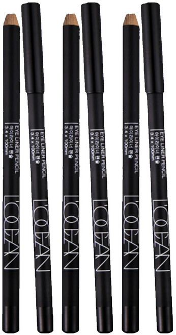 로쎄앙 아이라이너 펜슬, 02호 화이트, 3개