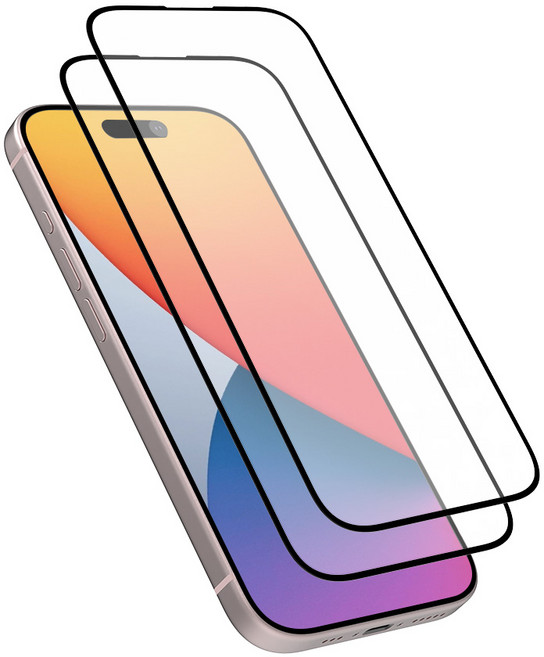 랩씨 C 스킨 풀커버 강화유리 휴대폰 액정보호필름 2p 세트, 1세트